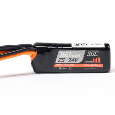 Spektrum SPMX-1122 160mAh 2S 7.4V 30C LiPo Battery with PH2.0 Connector
